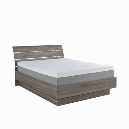 Slumber Solutions Matelas en mousse à mémoire de forme au gel de 35,5 cm (14 pouces) - Choisissez votre niveau de confort - Blanc