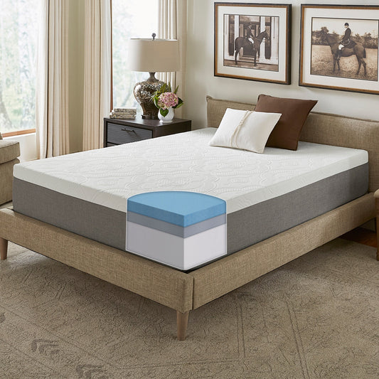 Matelas en mousse à mémoire de forme NRGel de 30 cm (12 pouces) Signature de Slumber Solutions