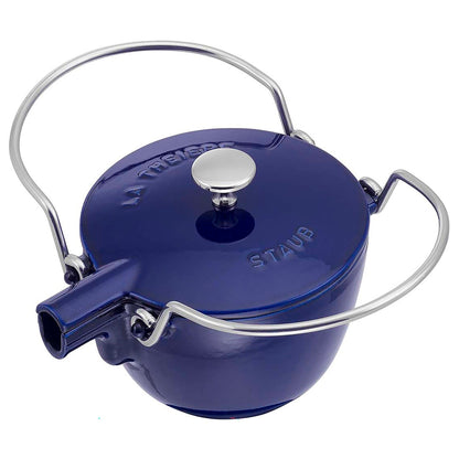 Bouilloire à thé ronde en fonte STAUB, 1 quart