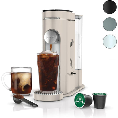 Machine à café individuelle Stone, compatible K-Cup, réservoir de 56 oz, préparation de café moulu, café glacé