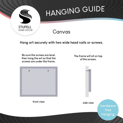 Stupell Seat Yourself Bathroom Sign Minimal Black White Canvas Wall Art