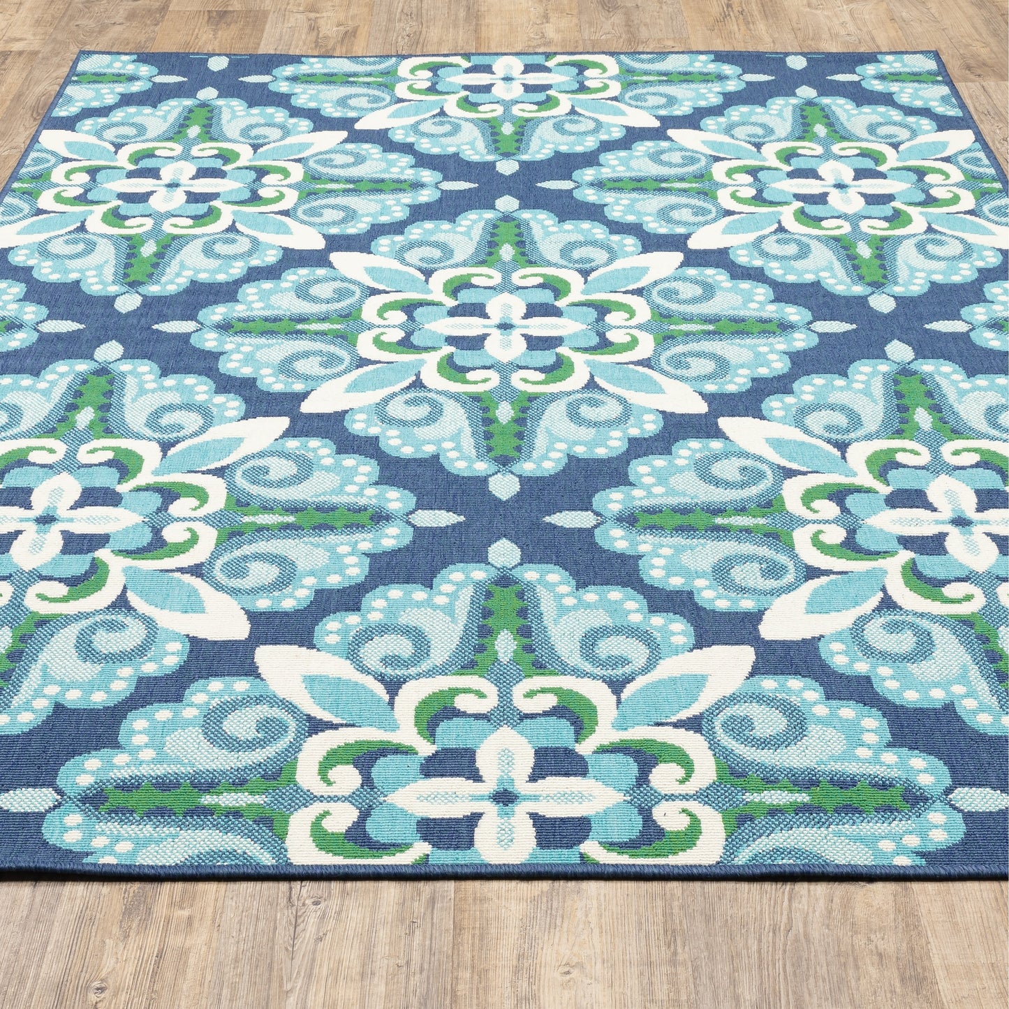 Style Haven Martinque Medallion Indoor Outdoor Area Rug-