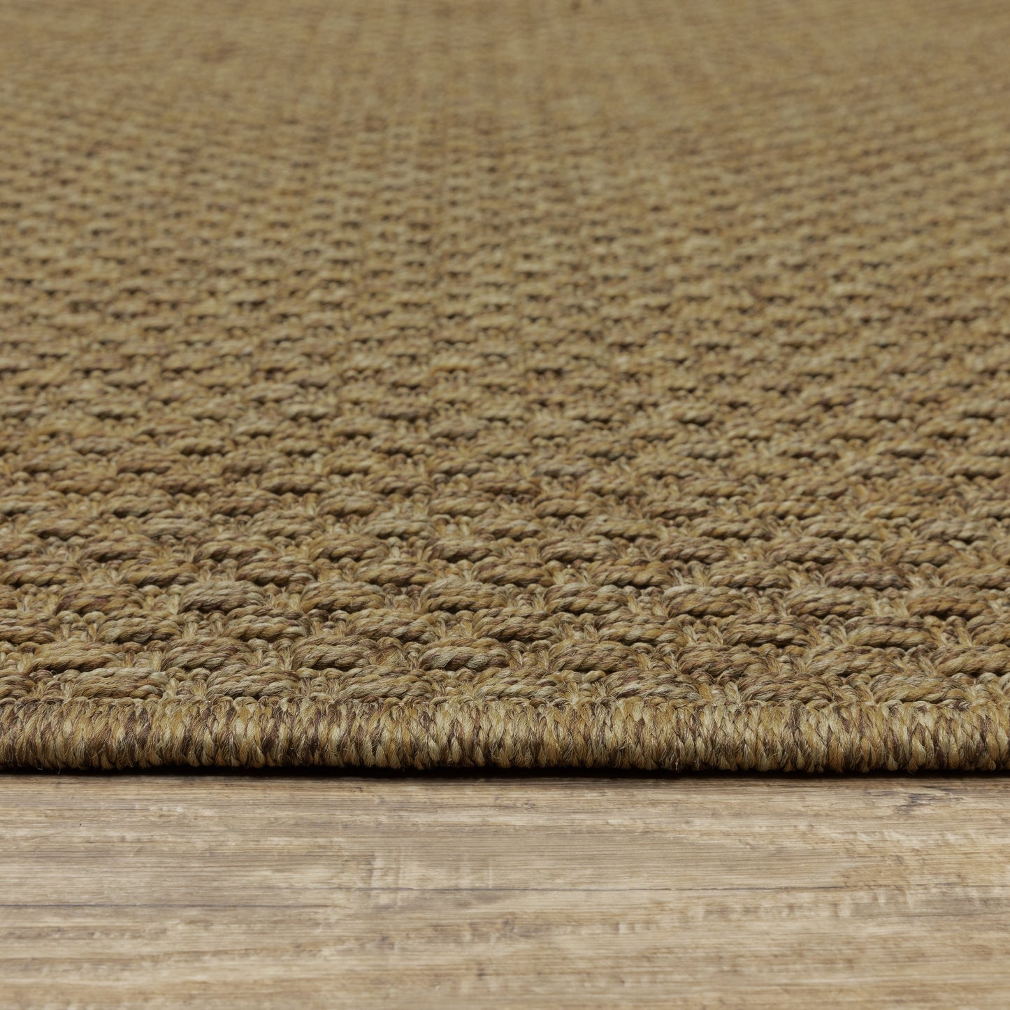 Style Haven Veranda Tonal Woven Basket Weave Indoor-Outdoor Rug