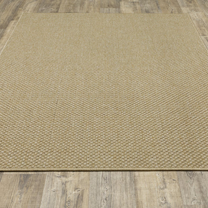 Style Haven Veranda Tonal Woven Basket Weave Indoor-Outdoor Rug