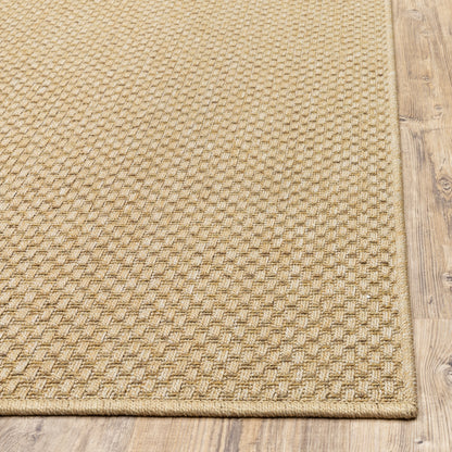 Style Haven Veranda Tonal Woven Basket Weave Indoor-Outdoor Rug