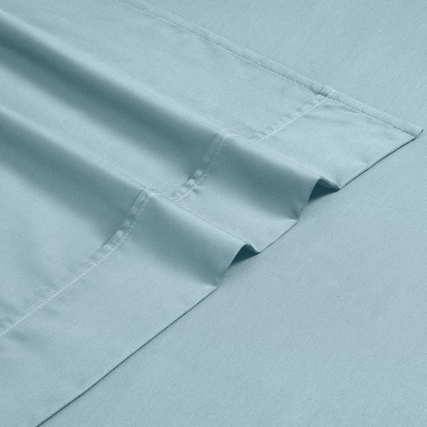 Superior Cotton Blend 1200 Thread Count Solid Deep Pocket Bed Sheet Set