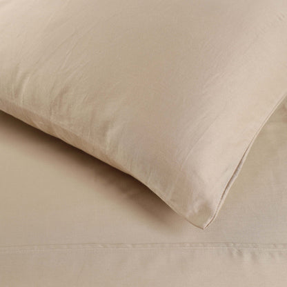 Superior Egyptian Cotton 400 Thread Count Solid Deep Pocket Bed Sheet Set