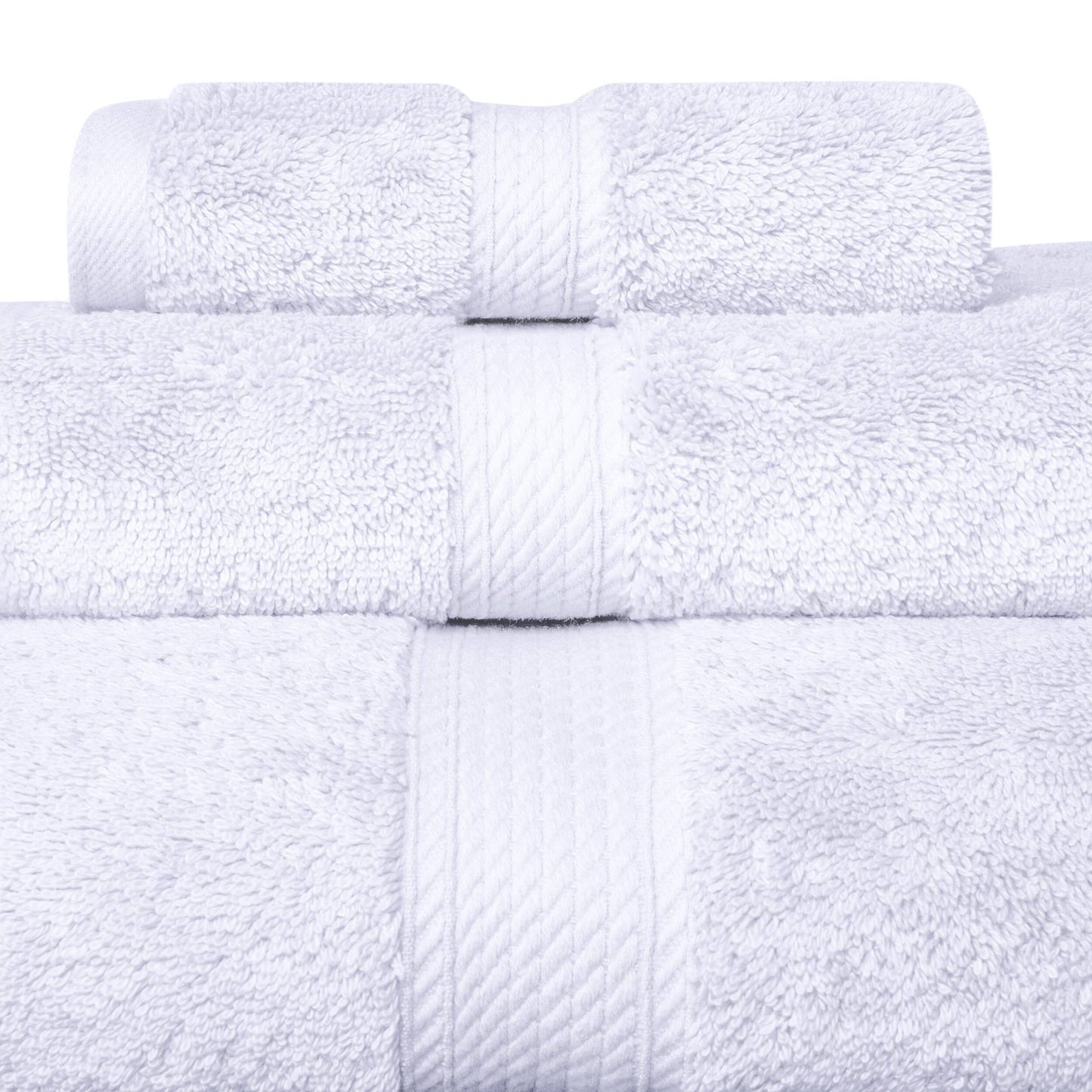 Superior Egyptian Cotton Pile Heavyweight 3-Piece Towel Set