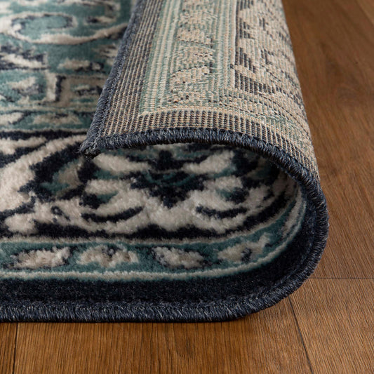 Superior Glendale Floral Medallion Indoor Area Rug