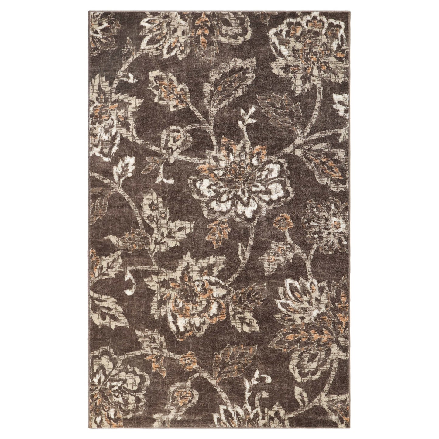Superior Jacobean Farmhouse Floral Indoor Area Rug