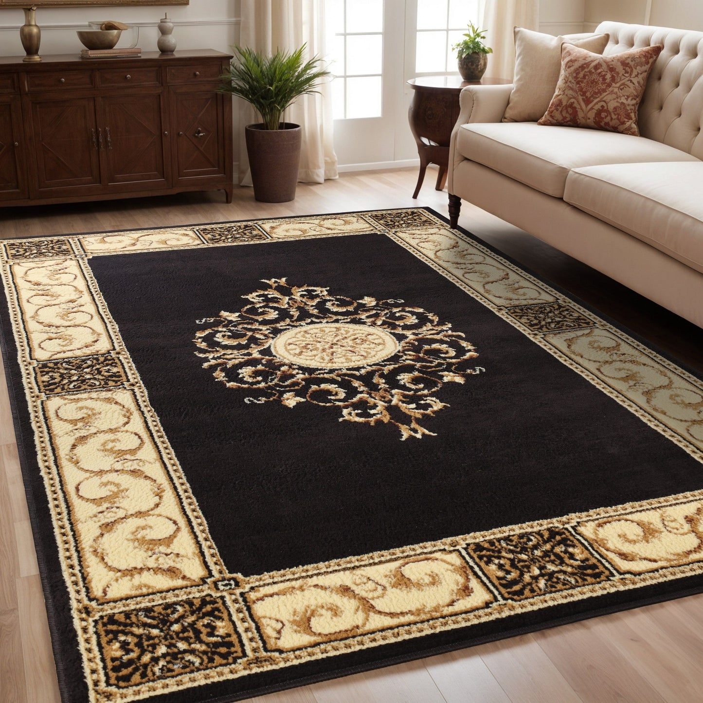 Superior Traditional Floor Decor Large Indoor Area Rug