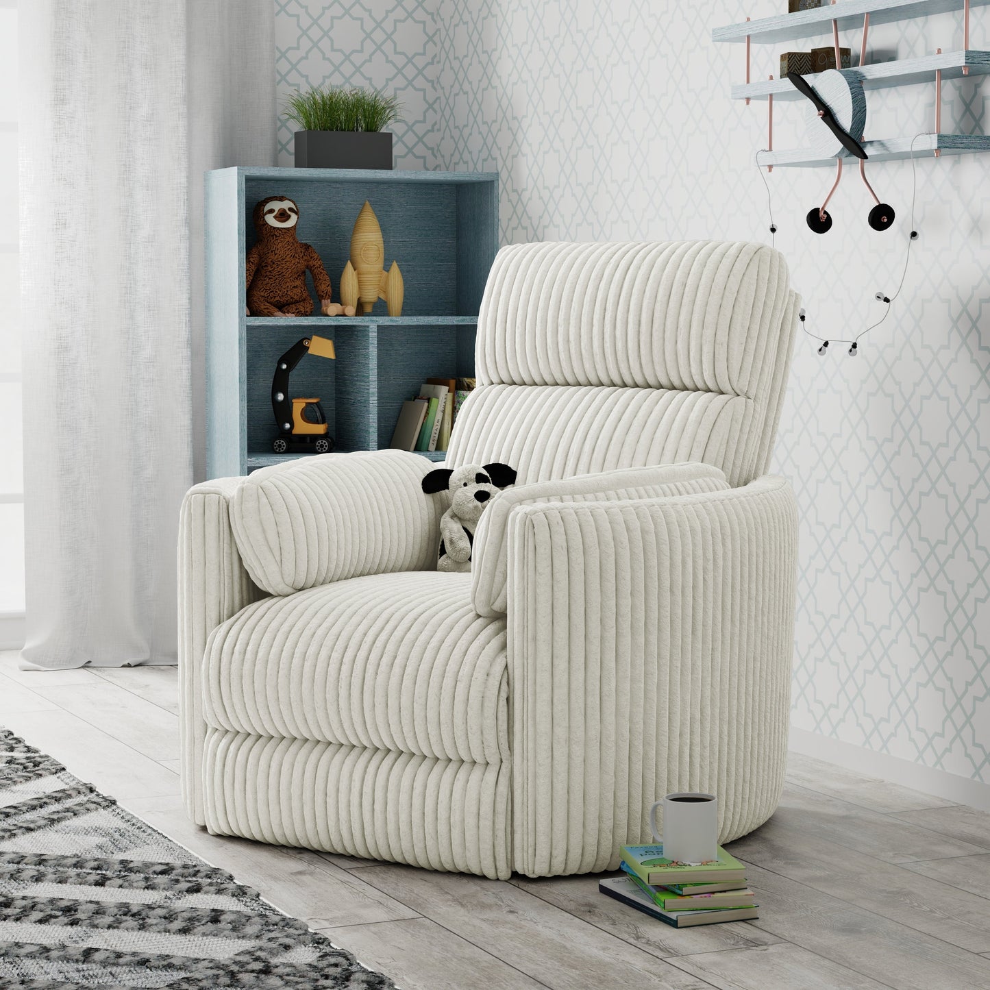 Fauteuil inclinable pivotant à glissement électrique Fairview Home