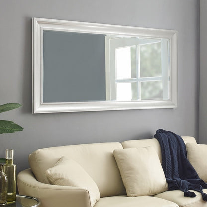 Grand miroir à perles pleine longueur - Miroir pleine taille surdimensionné, à poser ou à accrocher au mur