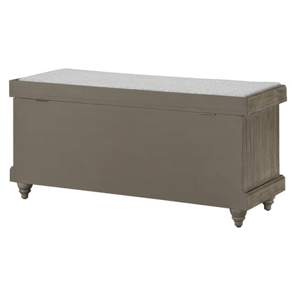 Le banc de rangement Arbakka de The Gray Barn