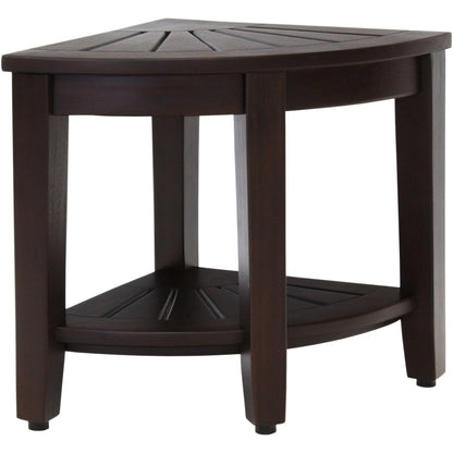 The Original Kai Corner Teak Shower Bench