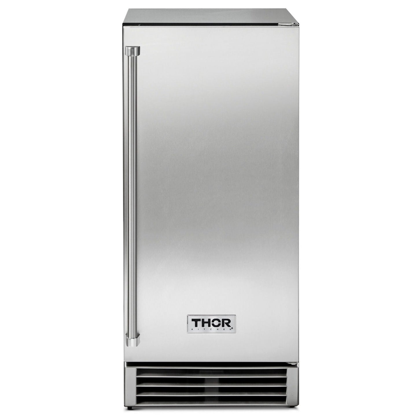 Fabrique de glaçons encastrable Thor Kitchen de 38 cm (15 pouces) avec une production quotidienne de 23 kg (50 lbs).