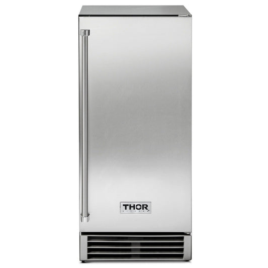 Fabrique de glaçons encastrable Thor Kitchen de 38 cm (15 pouces) avec une production quotidienne de 23 kg (50 lbs).
