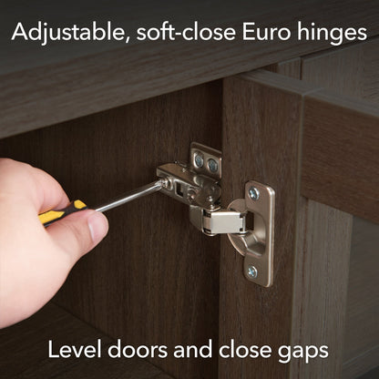 Meuble TV rectangulaire Tillman pour téléviseurs jusqu'à 75 pouces