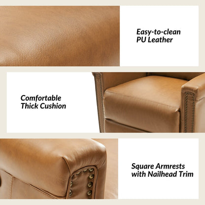 Ensemble de 2 fauteuils inclinables électriques pivotants et basculants Tobias de HULALA HOME