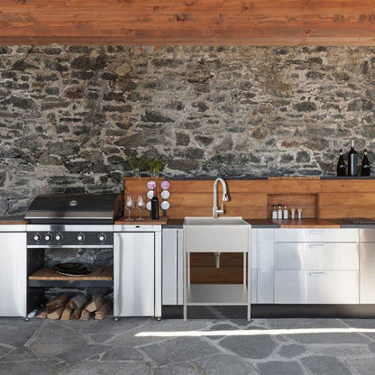 Transolid EWS-2422S Lavabo et support de lavage en acier inoxydable pour buanderie - 61 cm L x 56 cm P x 89 cm H - 61 cm x 56 cm