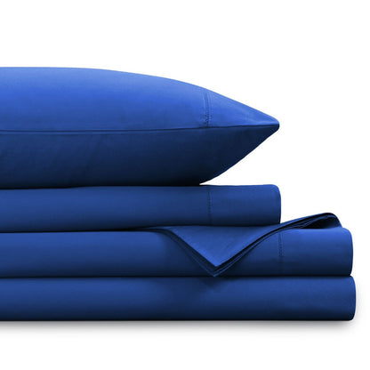 Jeu de draps en coton égyptien 1000 fils avec profonde poche pour lit extra large de Tribeca Living