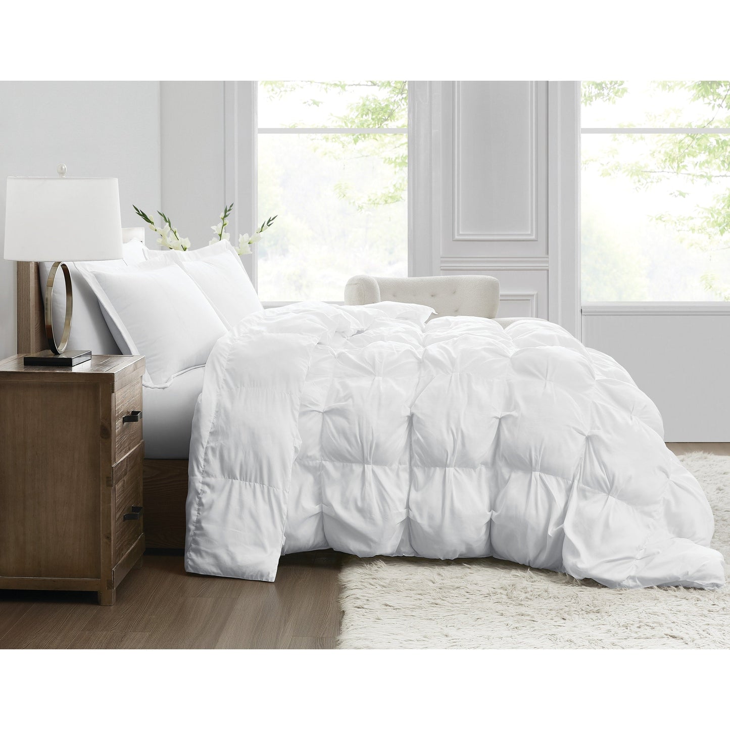 Truly Soft Oversized Puffer 3 Piece Comforter Set