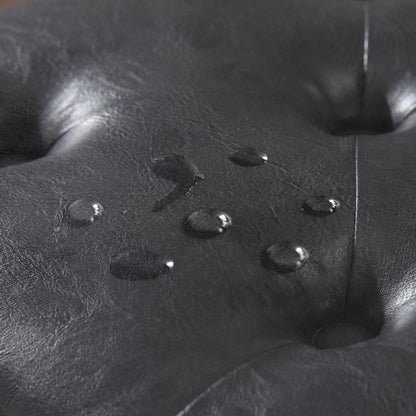 Tufted Storage Ottoman Bench, Rectangular Footstool