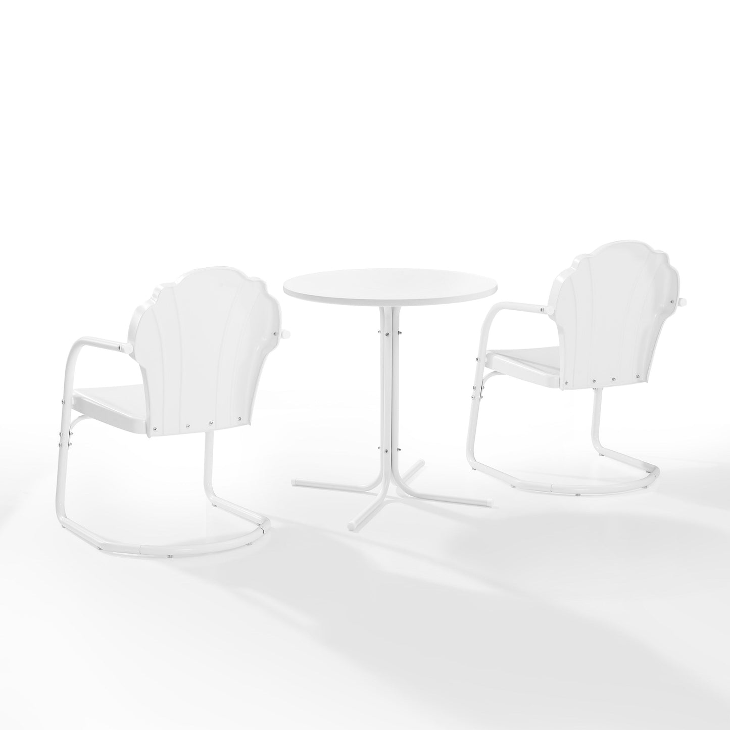 Ensemble de bistro pour extérieur Crosley Tulip 3 pièces - 98 L x 29 P x 32,88 H (les dimensions sont en pouces)