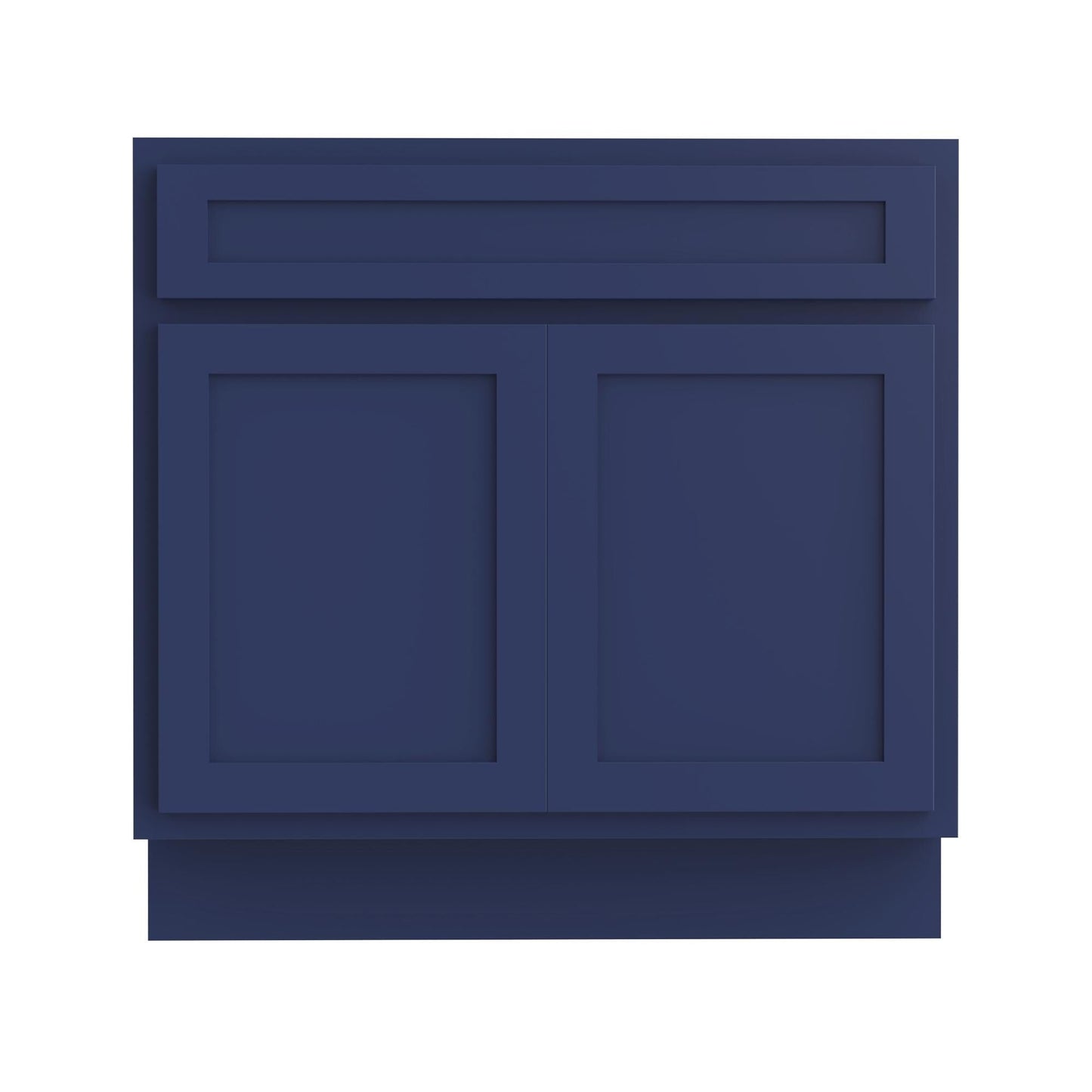 Meuble-lavabo de salle de bain Art Vanity à 36 pouces avec lavabo simple.