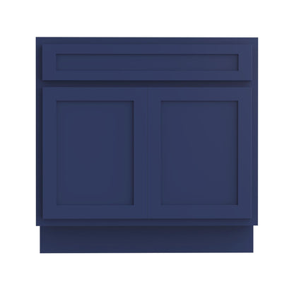 Meuble-lavabo de salle de bain Art Vanity à 36 pouces avec lavabo simple.