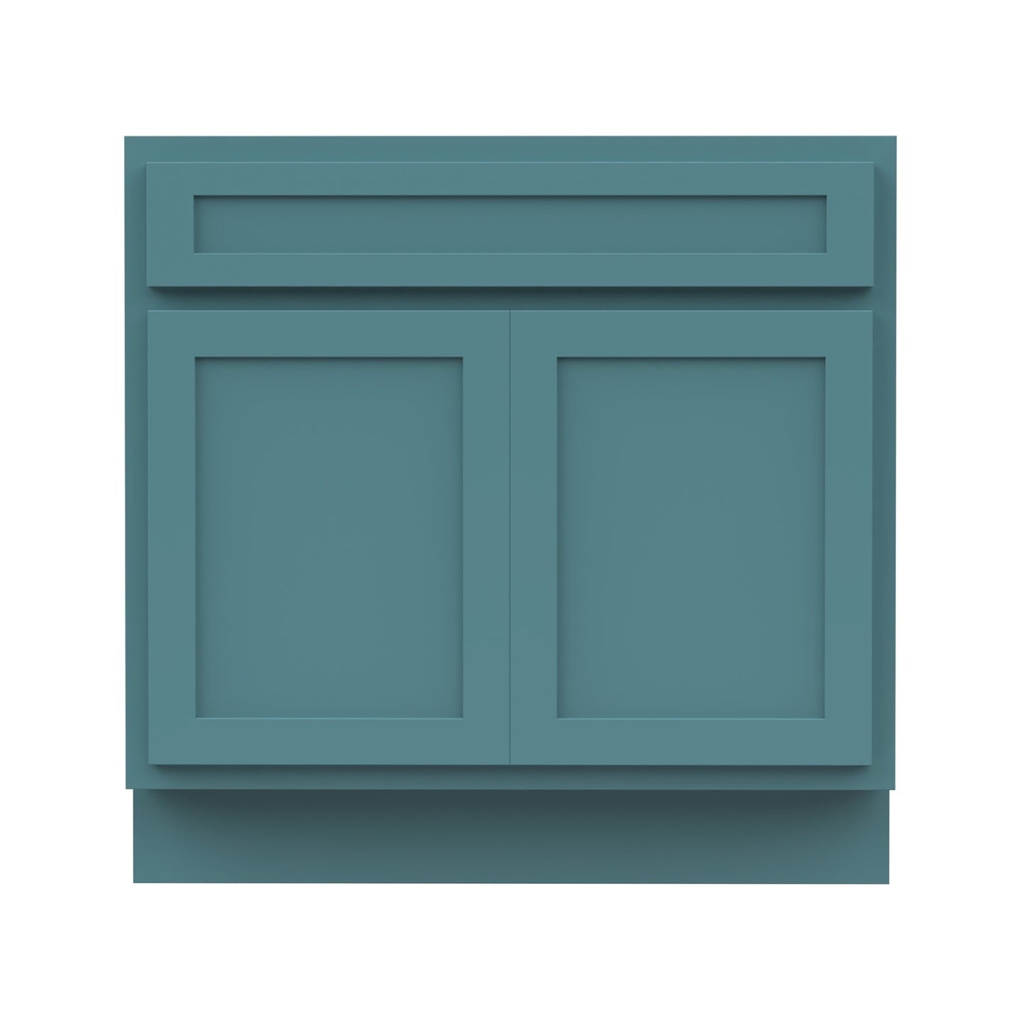 Meuble-lavabo de salle de bain Art Vanity à 36 pouces avec lavabo simple.