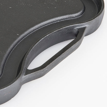 Poêle à griller/plancha réversible en fonte Viking de 20 pouces (pré-épices)