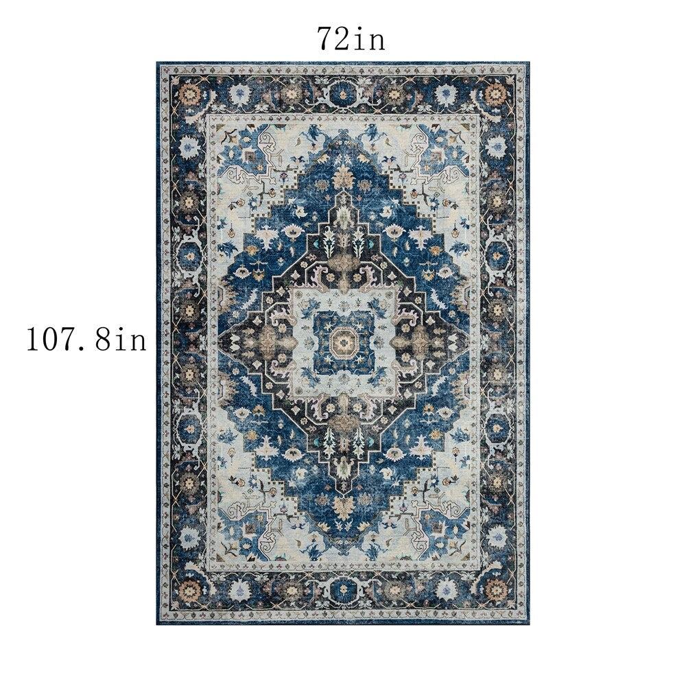 Vintage Modern Abstract Area Rug