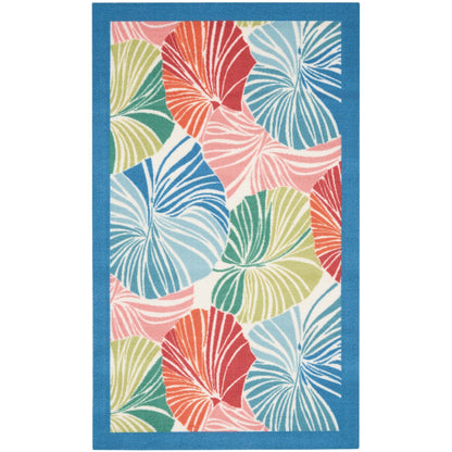 Waverly Sun N' Shade Modern Botanical Indoor/Outdoor Area Rug
