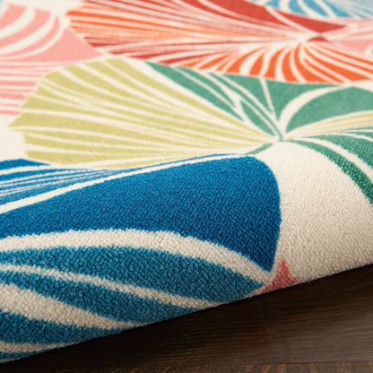 Waverly Sun N' Shade Modern Botanical Indoor/Outdoor Area Rug