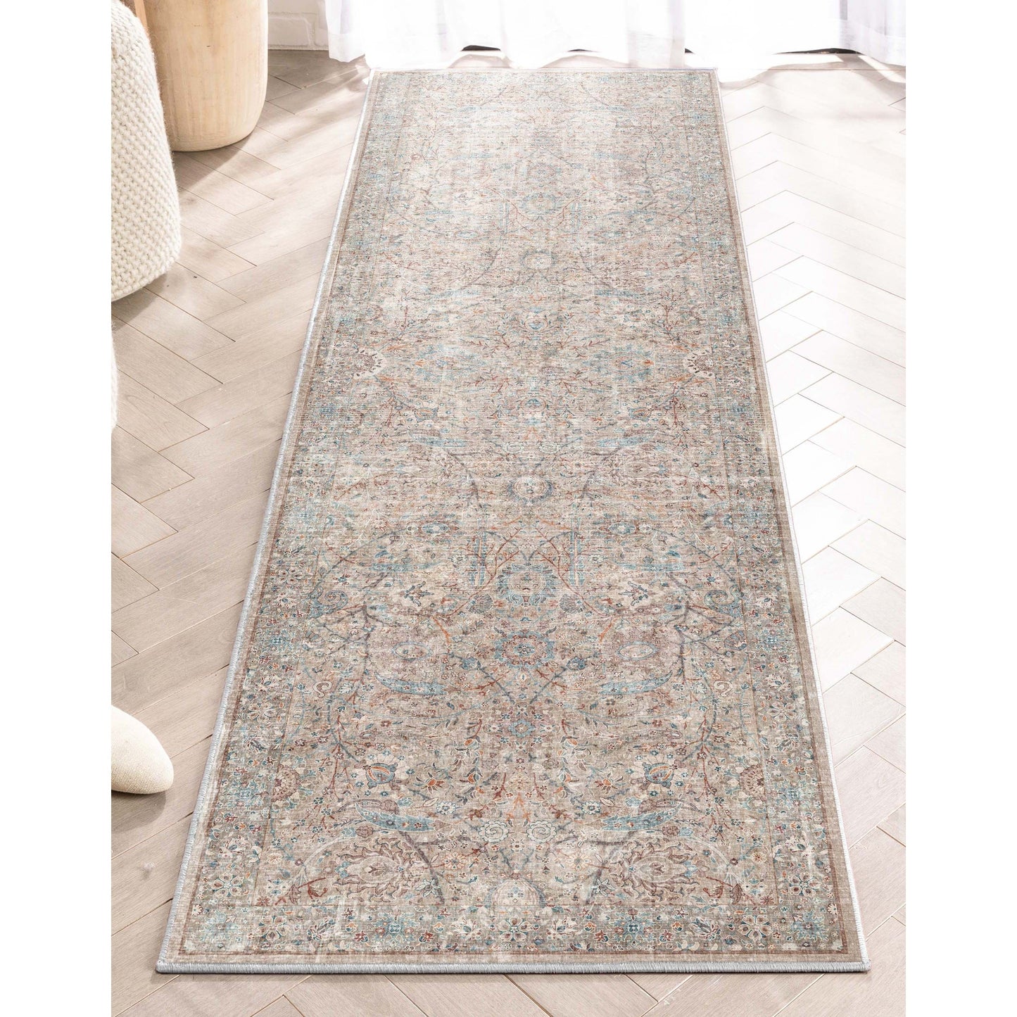 Well Woven Asha Vintage Emilia Flat-Weave Area Rug