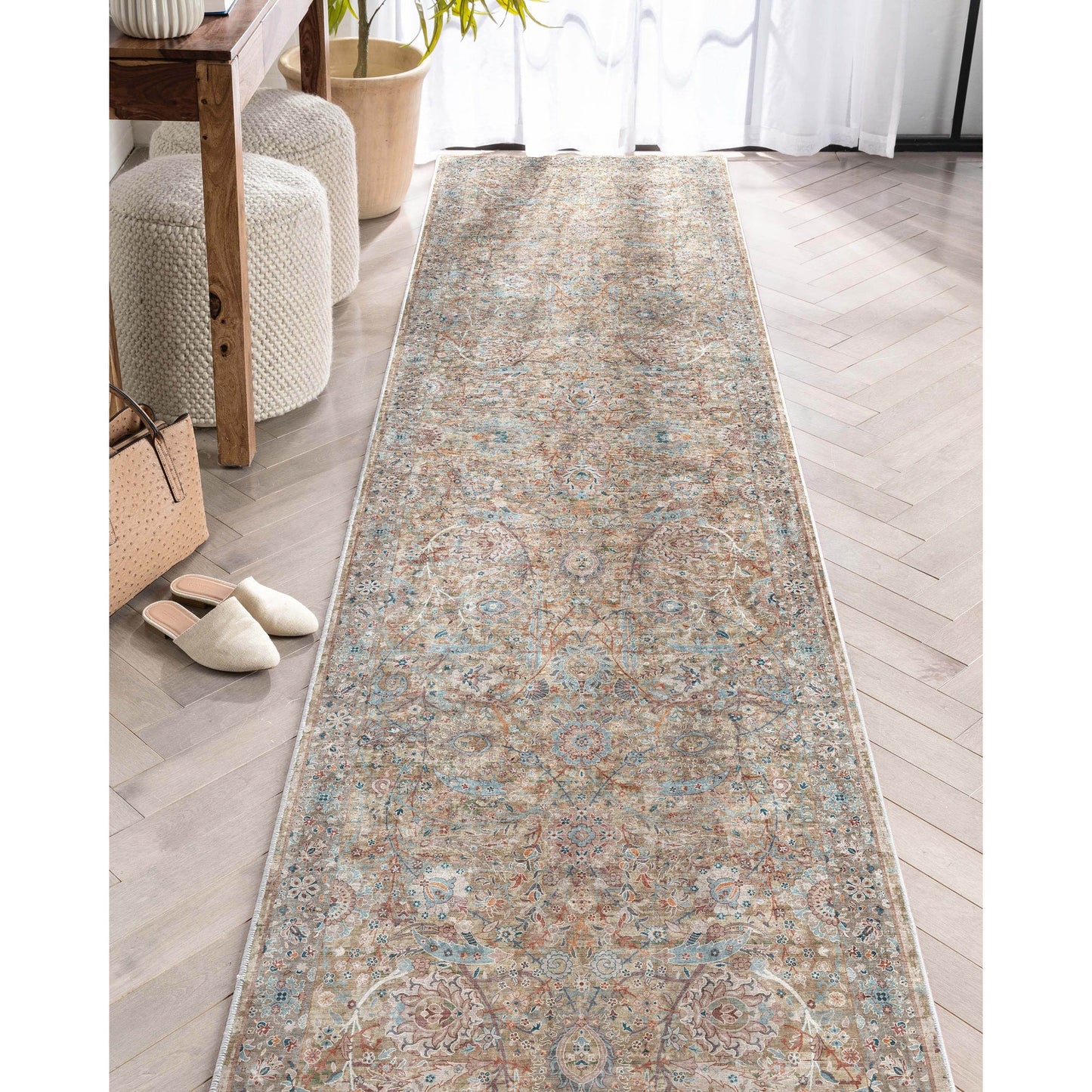 Well Woven Asha Vintage Emilia Flat-Weave Area Rug