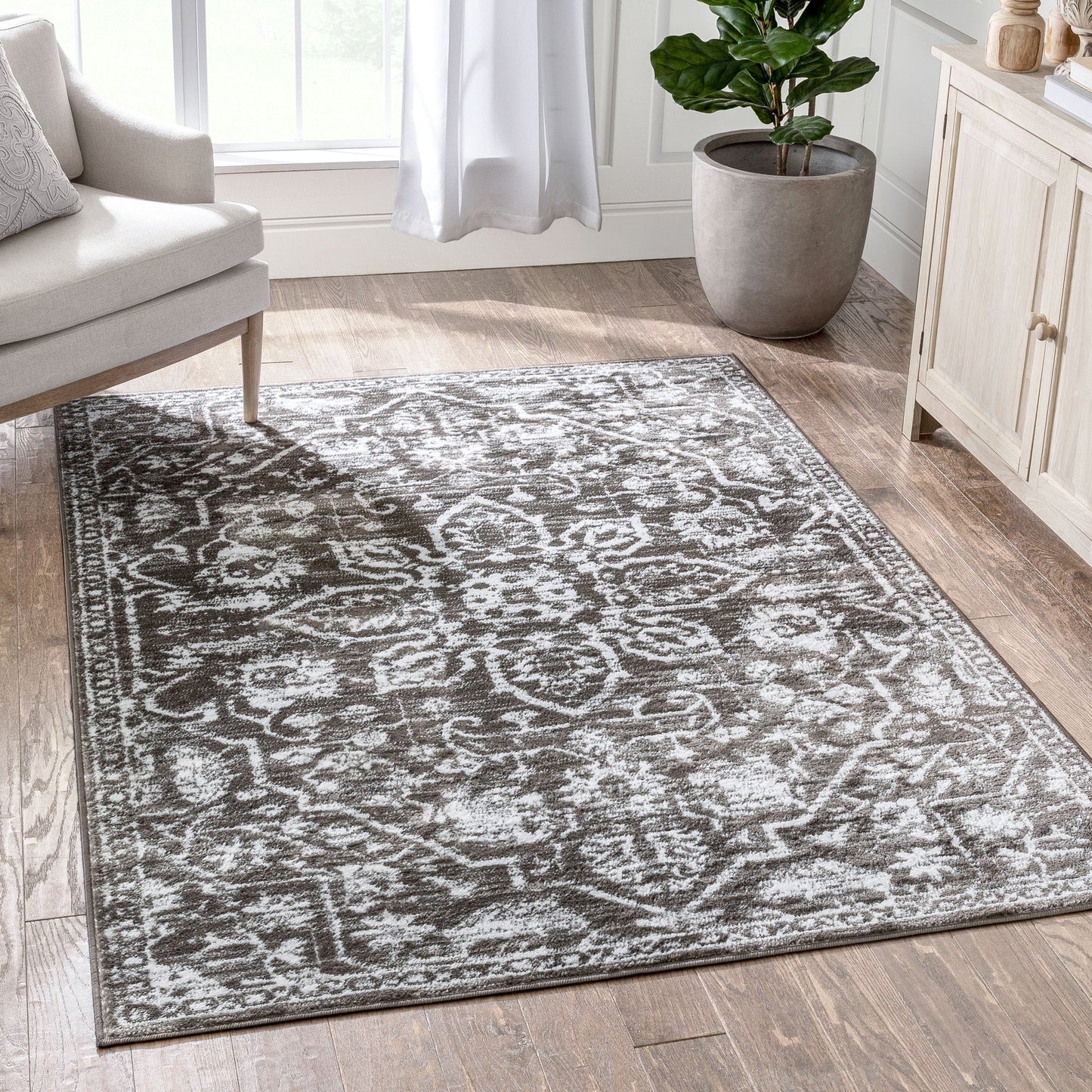 Well Woven Dazzle Disa Vintage Bohemian Oriental Floral Area Rug