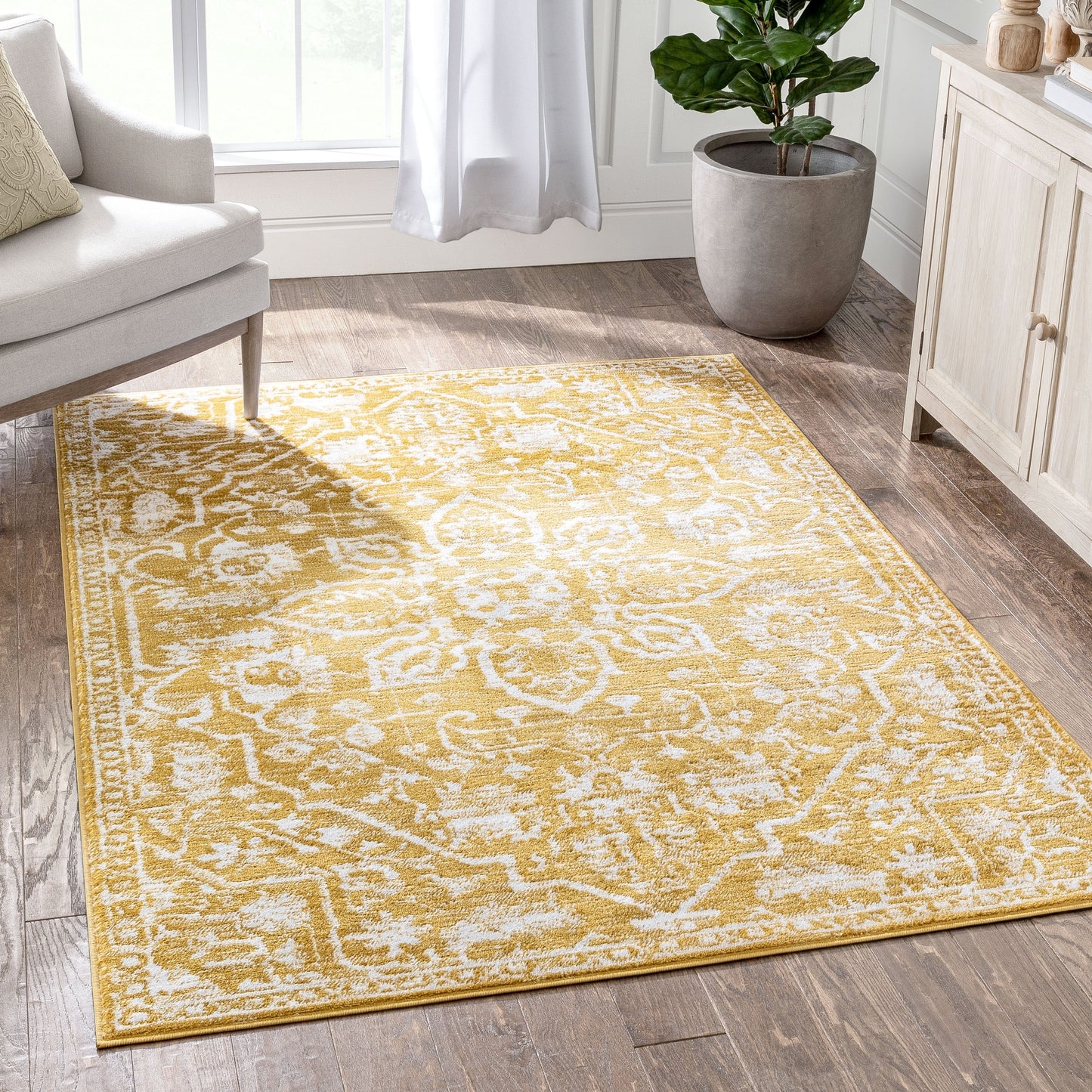 Well Woven Dazzle Disa Vintage Bohemian Oriental Floral Area Rug