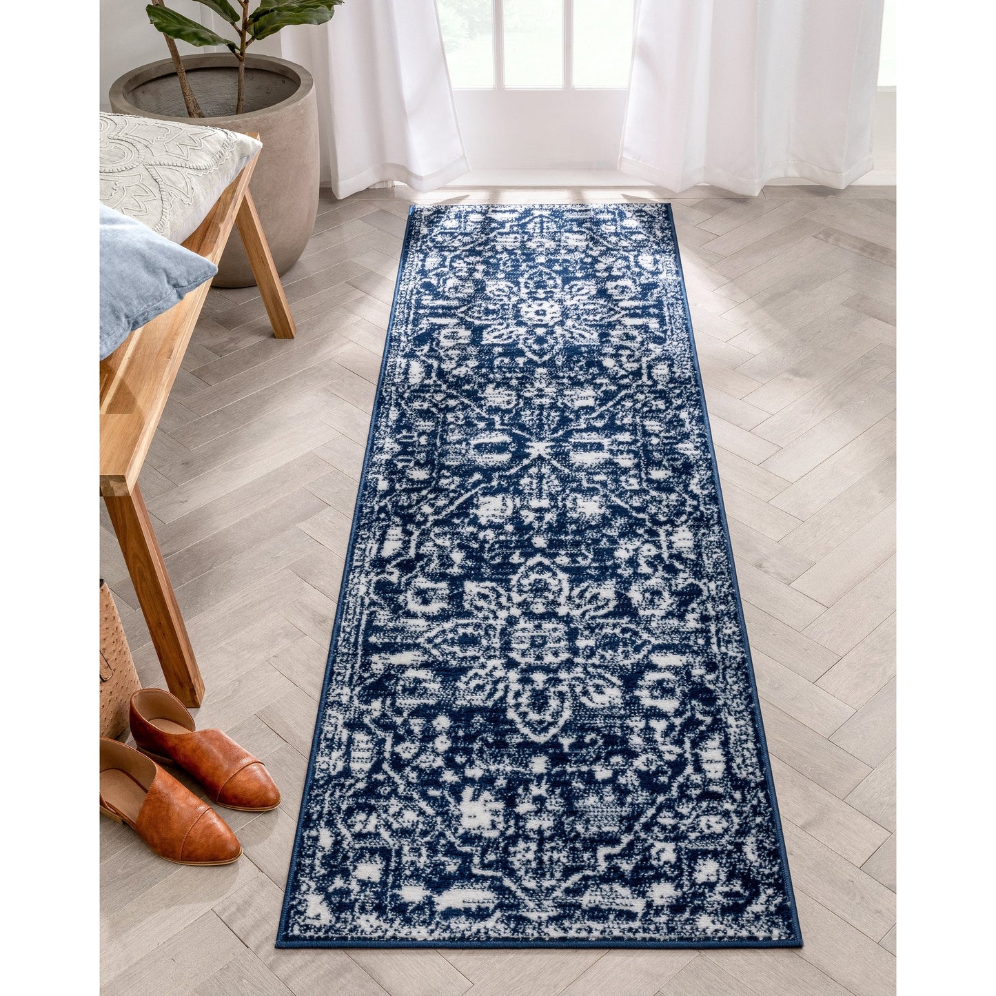 Well Woven Dazzle Disa Vintage Bohemian Oriental Floral Area Rug