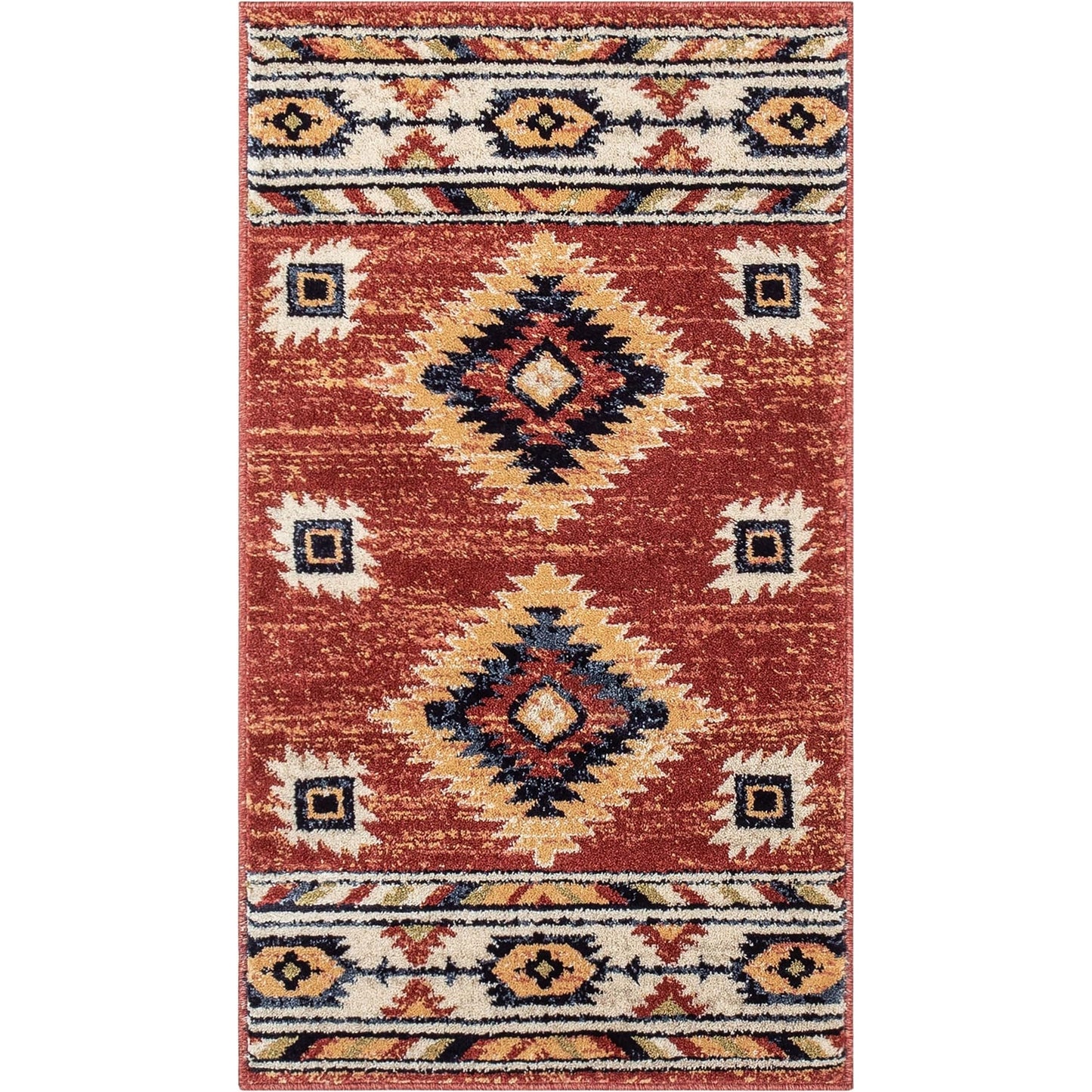 Well Woven Tulsa Lea Southwestern Tribal Area Rug