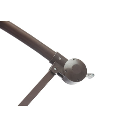 Parasol de jardin cantilever à suspension déporté de 3 mètres (10 pieds) Weller