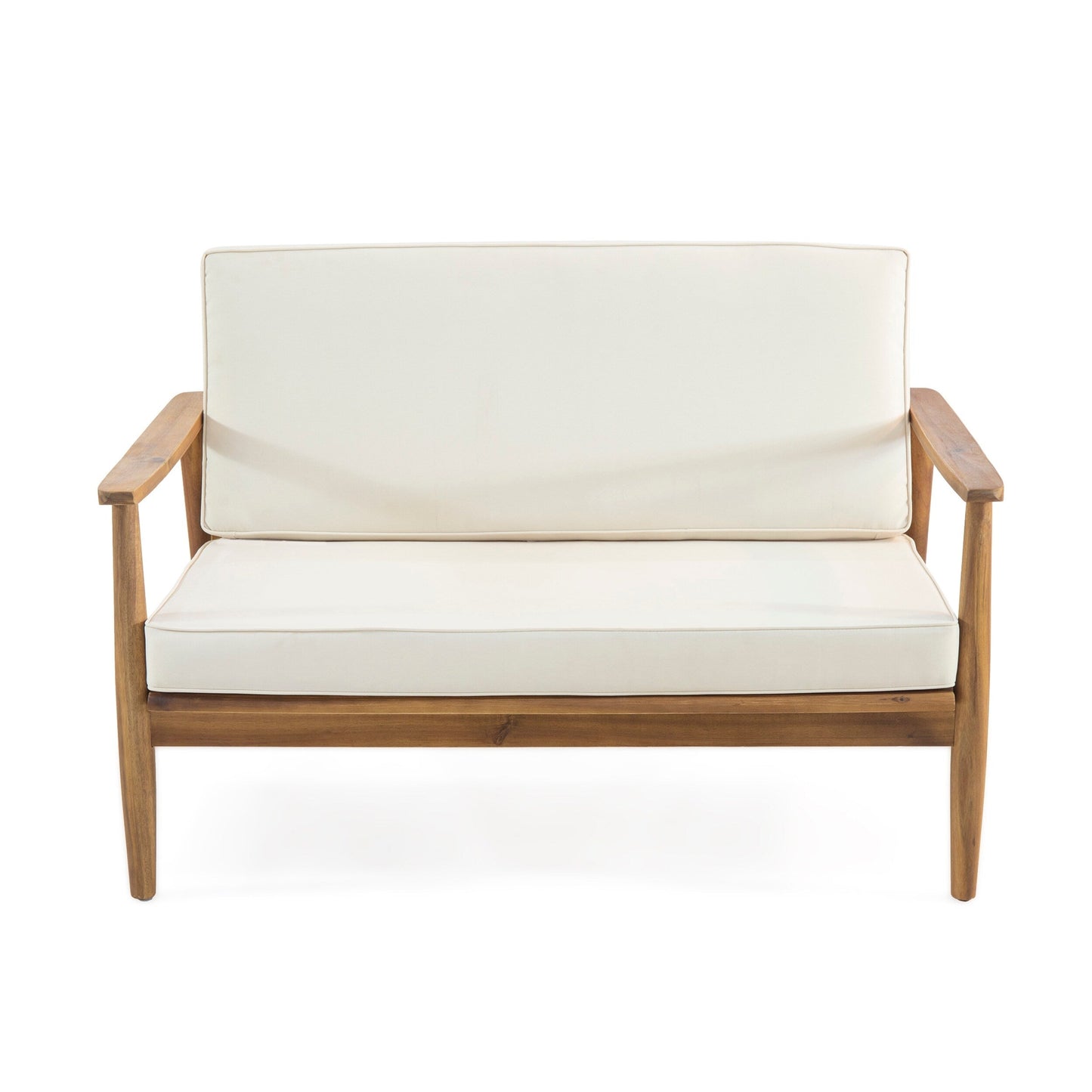 Salon de jardin Willowbrook en acacia, 4 places, de Christopher Knight Home