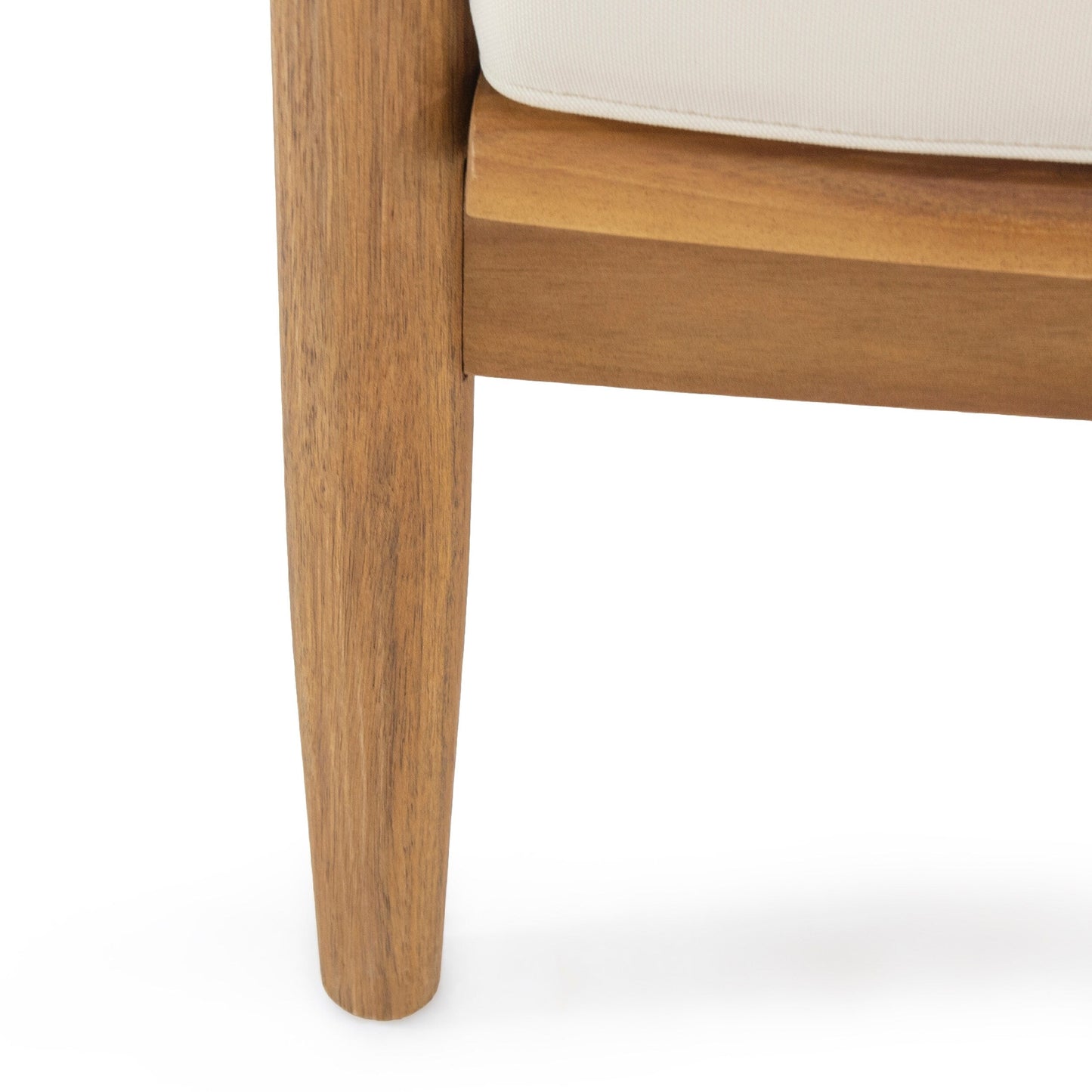 Salon de jardin Willowbrook en acacia, 4 places, de Christopher Knight Home