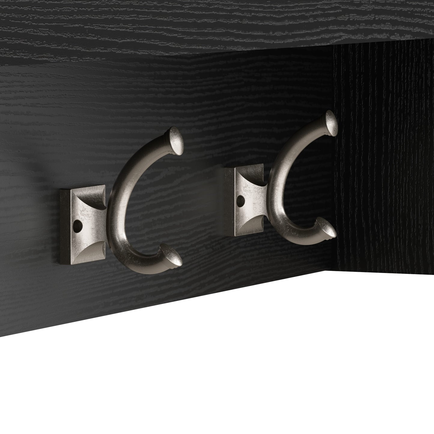 Porte-manteau mural Woodland 40W avec étagère de Bush Furniture