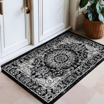 World Rug Gallery Traditional Oriental Medallion Area Rug