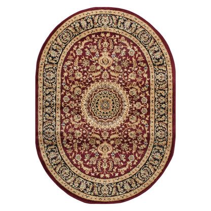 World Rug Gallery Traditional Oriental Medallion Area Rug