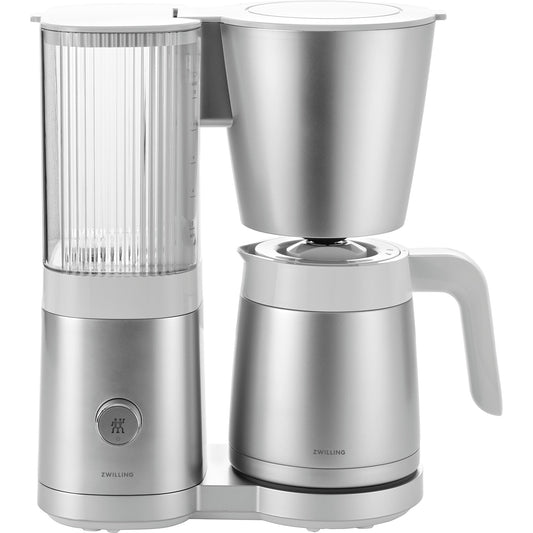 Machine à café goutte-à-goutte ZWILLING Enfinigy avec carafe isotherme, 10 tasses, titulaire du label SCA Golden Cup Standard - 2,5 qt
