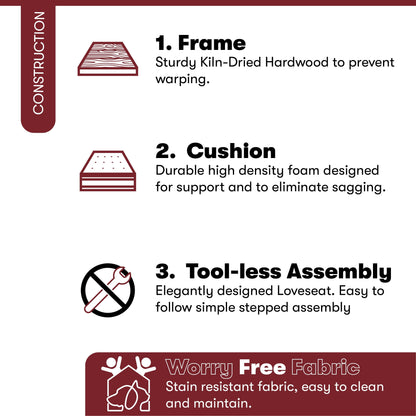 Canapé en microfibre Harvard de iLounge