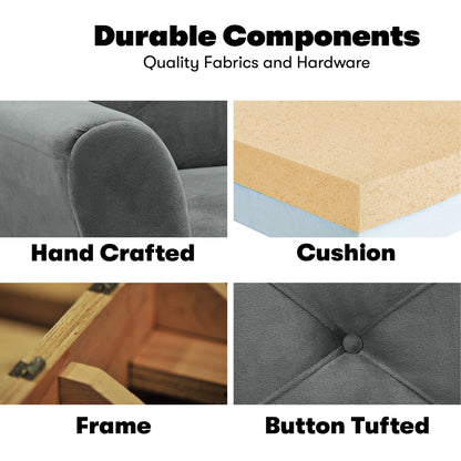 Canapé en microfibre Harvard de iLounge